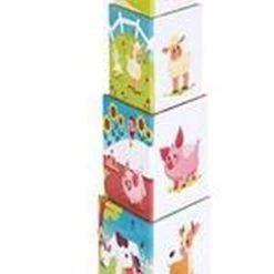 Janod Stapeltoren - Het Leven Op De Boerderij 12 Janod Stapeltoren - Het Leven Op De Boerderij -Goedkope baby-en-kleuterspelletjes winkel 255x840