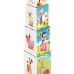 Janod Stapeltoren - Het Leven Op De Boerderij 13 Janod Stapeltoren - Het Leven Op De Boerderij -Goedkope baby-en-kleuterspelletjes winkel 284x840