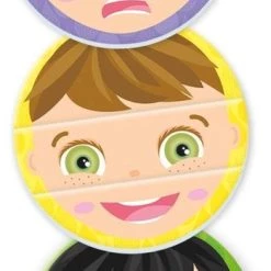Clementoni Spelend Leren - Gekke Gezichten -Goedkope baby-en-kleuterspelletjes winkel 349x840
