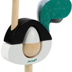 Janod Zigolos - Stapeltoren Struisvogel 19 Janod Zigolos - Stapeltoren Struisvogel -Goedkope baby-en-kleuterspelletjes winkel 489x840 1