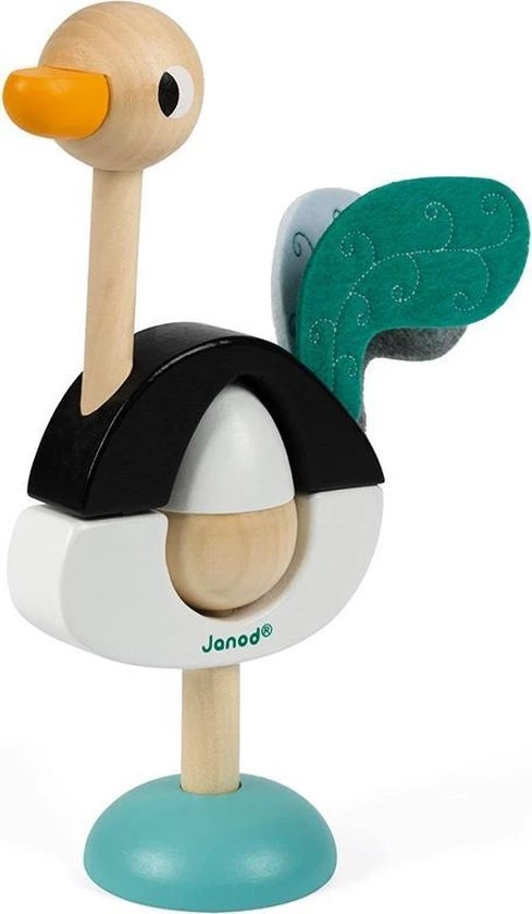 Janod Zigolos - Stapeltoren Struisvogel 9 Janod Zigolos - Stapeltoren Struisvogel - Afbeelding 7