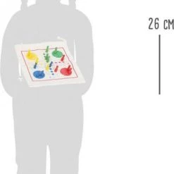 Small Foot Company Small Foot - Ludo Travel Game -Goedkope baby-en-kleuterspelletjes winkel 497x840 2