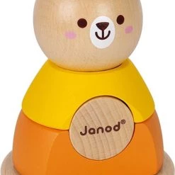 Janod Stapeltuimelaar Beer -Goedkope baby-en-kleuterspelletjes winkel 516x840 1