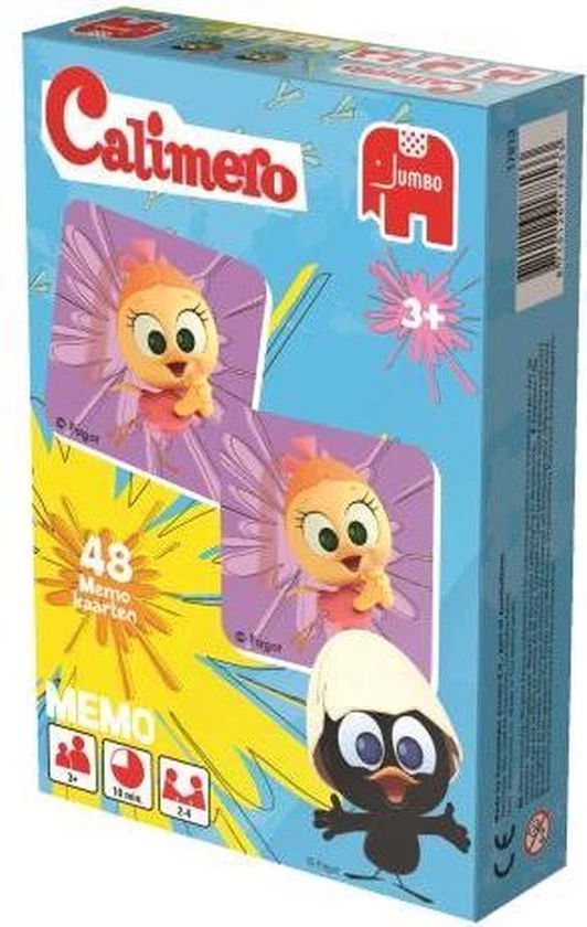 Jumbo Calimero Memo Spel - Kinderspel 4 Jumbo Calimero Memo Spel - Kinderspel - Afbeelding 2