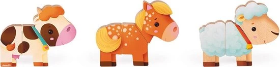 Janod Magneten - Boerderij 5 Janod Magneten - Boerderij - Afbeelding 3