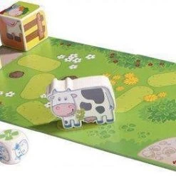 Merkloos Meine Erste Spielwelt - Bauernhof - Würfelpuzzle Kuh Carola (Duits) = Frans 5897 - Nederlands 5896