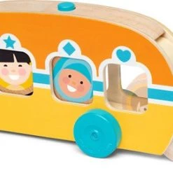 Melissa & Doug GO Tots Houten Bus Rollen & Rijden - Houten Ontwikkelings Peuterspeelgoed -Goedkope baby-en-kleuterspelletjes winkel 550x270