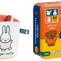 Babybundel - 0-3 Jaar- Roze - Rammelaar & Kinderspel - Nijntje Kubus & Stoelendans