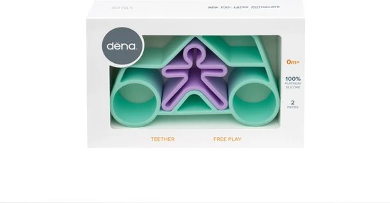 Dëna DENA 1 Car + 1 Kid Green Pastel 5 Dëna DENA 1 Car + 1 Kid Green Pastel - Afbeelding 3