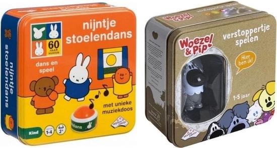 Identity Games Babyset - 1-4 Jaar - Kinderspel - Nijntje Stoelendans & Woezel En Pip Verstoppertje Spelen 3 Identity Games Babyset - 1-4 Jaar - Kinderspel - Nijntje Stoelendans & Woezel En Pip Verstoppertje Spelen