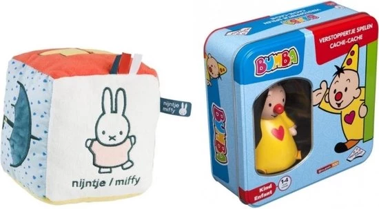 Babybundel - 0-3 Jaar - Rammelaar & Kinderspel - Nijntje Kubus & Bumba Verstoppertje Spelen 3 Babybundel - 0-3 Jaar - Rammelaar & Kinderspel - Nijntje Kubus & Bumba Verstoppertje Spelen