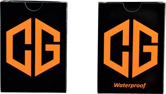 Luxe Poker Kaarten - Poker - 4 X Kaarten - 4 Sets - Cave & Garden - Speel Kaarten - Oranje - Zwart - Kaartspel - Professionele Kaarten - 4 Luxe Poker Kaarten - Poker - 4 X Kaarten - 4 Sets - Cave & Garden - Speel Kaarten - Oranje - Zwart - Kaartspel - Professionele Kaarten - - Afbeelding 2