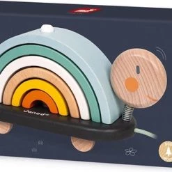 Janod Sweet Cocoon - Schildpad Regenboog -Goedkope baby-en-kleuterspelletjes winkel 550x315 2