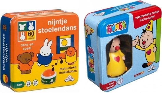 Identity Games Babyset - 1-4 Jaar - Kinderspel - Nijntje Stoelendans & Bumba Verstoppertje Spelen 3 Identity Games Babyset - 1-4 Jaar - Kinderspel - Nijntje Stoelendans & Bumba Verstoppertje Spelen