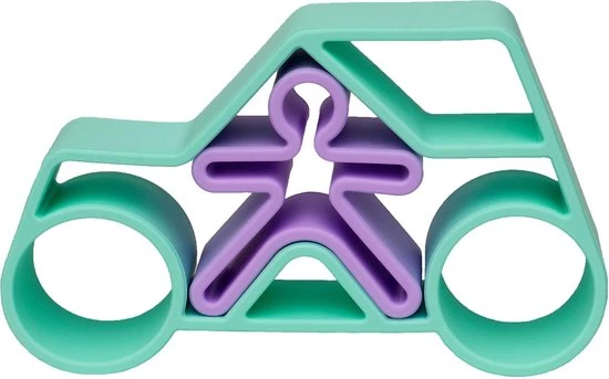 Dëna DENA 1 Car + 1 Kid Green Pastel 4 Dëna DENA 1 Car + 1 Kid Green Pastel - Afbeelding 2