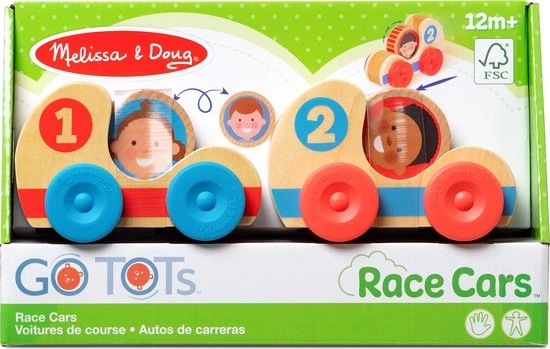 Melissa & Doug GO Tots Houten Raceauto's - Houten Peuterspeelgoed - Ontwikkelings Speelgoed 3 Melissa & Doug GO Tots Houten Raceauto's - Houten Peuterspeelgoed - Ontwikkelings Speelgoed