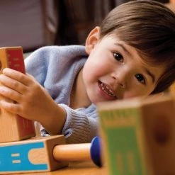 SmartGames - Castle Logix - Houten Kleuterspel - Ruimtelijk Inzicht -Goedkope baby-en-kleuterspelletjes winkel 550x362