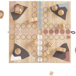 Kids Concept Kid’s Concept Ludo NEO - Houten Uitgave -Goedkope baby-en-kleuterspelletjes winkel 550x362 4