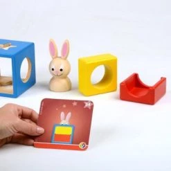 SmartGames - Bunny Boo - Houten Kleuterspel - 60 Opdrachten - Konijn -Goedkope baby-en-kleuterspelletjes winkel 550x363 1