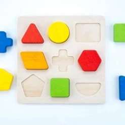 Engelhart Leerspel Geometrisch 9 Vormen 30 Cm -Goedkope baby-en-kleuterspelletjes winkel 550x365 13
