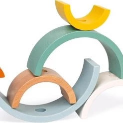 Janod Sweet Cocoon - Schildpad Regenboog -Goedkope baby-en-kleuterspelletjes winkel 550x365 5