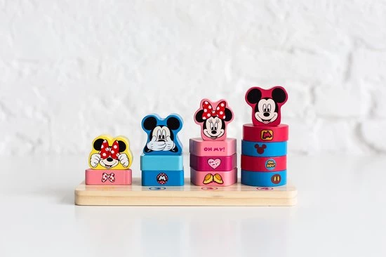Disney Houten Tel- En Stapelspel TY010 7 Disney Houten Tel- En Stapelspel TY010 - Afbeelding 5