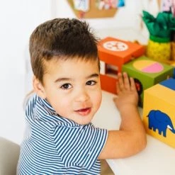 SmartGames Peek-a-Zoo - Educatief Spel - 5 Kartonnen Blokken -Goedkope baby-en-kleuterspelletjes winkel 550x366 6