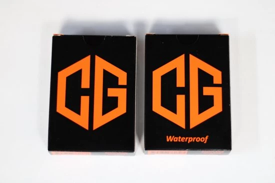 Luxe Poker Kaarten - Poker - 4 X Kaarten - 4 Sets - Cave & Garden - Speel Kaarten - Oranje - Zwart - Kaartspel - Professionele Kaarten - 3 Luxe Poker Kaarten - Poker - 4 X Kaarten - 4 Sets - Cave & Garden - Speel Kaarten - Oranje - Zwart - Kaartspel - Professionele Kaarten -