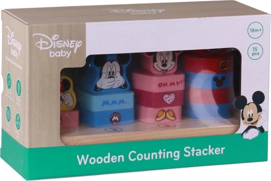Disney Houten Tel- En Stapelspel TY010 10 Disney Houten Tel- En Stapelspel TY010 - Afbeelding 8