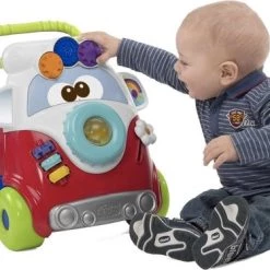 Chicco Bundel - Bowling Aapjes 2-in-1 Bowlingspel En Blikgooien & Babywalker Happy Hippie Looptrainer -Goedkope baby-en-kleuterspelletjes winkel 550x374 5