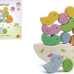 Tender Toys Balancerende Babyvogels Hout Junior 12-delig -Goedkope baby-en-kleuterspelletjes winkel 550x375 1