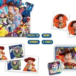 Clementoni - Edukit 4 In 1 - Disney Toy Story 4 - Educatief Spel