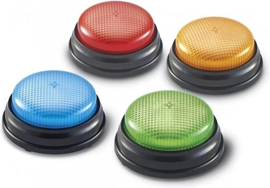 BlinQ Antwoordzoemers Met Licht En Geluid - Set Van 4 (15072) 3 BlinQ Antwoordzoemers Met Licht En Geluid - Set Van 4 (15072)