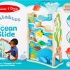 Melissa & Doug Rollables Houten Oceaanglijbaan Speelgoed - Houten Speelgoed - Sensorische Ballen -Goedkope baby-en-kleuterspelletjes winkel 550x389 2