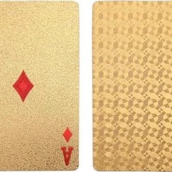 Merkloos Game Dek Goudfolie Poker Set Plastic Magic Card Waterdicht Kaarten Magic 24K Gold Speelkaarten Poker -Goedkope baby-en-kleuterspelletjes winkel 550x389 3