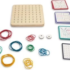 BS Geobord - FSC Hout - Elastiekspel - Motoriekspel -Goedkope baby-en-kleuterspelletjes winkel 550x390 5