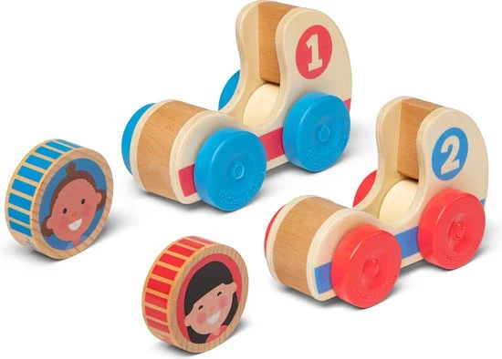 Melissa & Doug GO Tots Houten Raceauto's - Houten Peuterspeelgoed - Ontwikkelings Speelgoed 7 Melissa & Doug GO Tots Houten Raceauto's - Houten Peuterspeelgoed - Ontwikkelings Speelgoed - Afbeelding 5