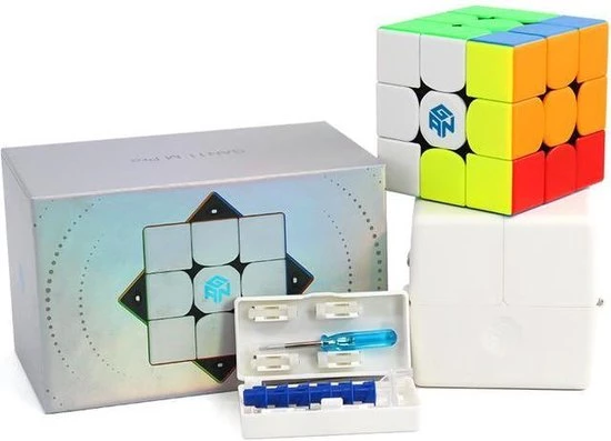 Gan 11 M Pro 3x3 - FROSTED STICKERLESS BLACK 24 Gan 11 M Pro 3x3 - FROSTED STICKERLESS BLACK - Afbeelding 22