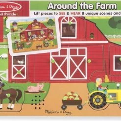 Melissa & Doug Vormenpuzzel Boerderij Junior Hout 8 Stukjes 7 Melissa & Doug Vormenpuzzel Boerderij Junior Hout 8 Stukjes -Goedkope baby-en-kleuterspelletjes winkel 550x407 5