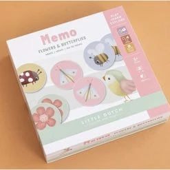 Little Dutch Memo Flowers & Butterflies FSC -Goedkope baby-en-kleuterspelletjes winkel 550x414