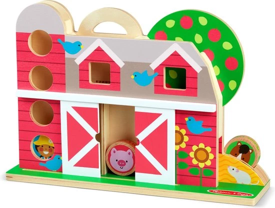 Melissa & Doug GO Tots Houten Boerenerf Tuimelpret - Houten Peuterspeelgoed - Ontwikkelings Speelgoed 6 Melissa & Doug GO Tots Houten Boerenerf Tuimelpret - Houten Peuterspeelgoed - Ontwikkelings Speelgoed - Afbeelding 4
