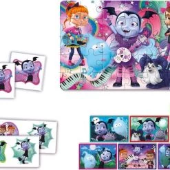 Clementoni - Edukit 4 En 1 - Disney Vampirina - Educatief Spel -Goedkope baby-en-kleuterspelletjes winkel 550x420 6
