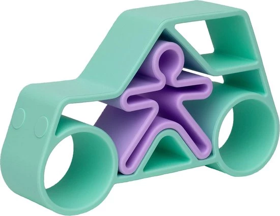 Dëna DENA 1 Car + 1 Kid Green Pastel 7 Dëna DENA 1 Car + 1 Kid Green Pastel - Afbeelding 5