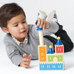 SmartGames - Castle Logix - Houten Kleuterspel - Ruimtelijk Inzicht -Goedkope baby-en-kleuterspelletjes winkel 550x430
