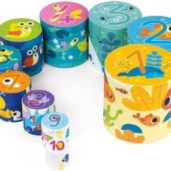 Janod Stapeltoren - Het Leven In De Vijver -Goedkope baby-en-kleuterspelletjes winkel 550x431 4