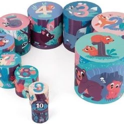 Janod Stapelltoren Bosdieren 7 Janod Stapelltoren Bosdieren -Goedkope baby-en-kleuterspelletjes winkel 550x433 2