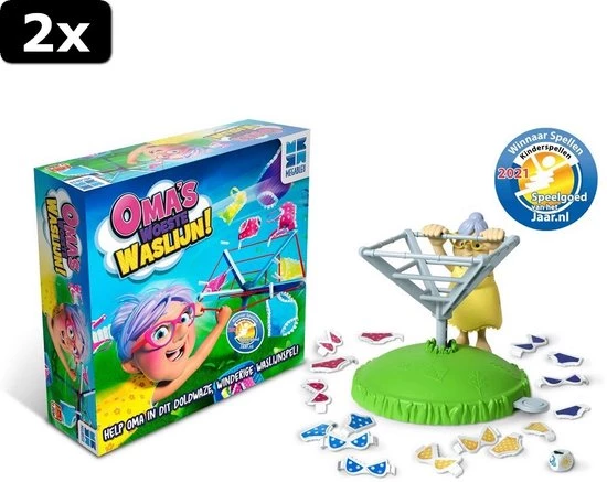 2x Megableu Oma's Woeste Waslijn 4 2x Megableu Oma's Woeste Waslijn - Afbeelding 2