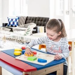 Engelhart Leerspel Geometrisch 9 Vormen 30 Cm -Goedkope baby-en-kleuterspelletjes winkel 550x438 5