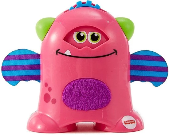 Fisher-Price Fisher Price Tote Langs Monster - Roze 3 Fisher-Price Fisher Price Tote Langs Monster - Roze