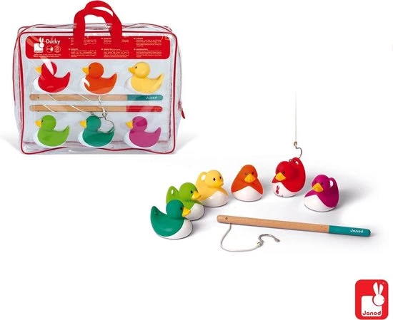 Janod Visspel Eendjes 7 Janod Visspel Eendjes - Afbeelding 5